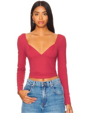 Duo Corset L/S - Earth Red